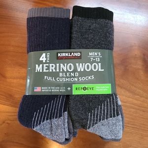 Kirkland Mens Merino Wool Socks